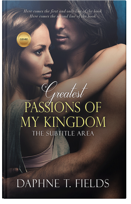 Front view of Premade Romance Book Cover - Thunder