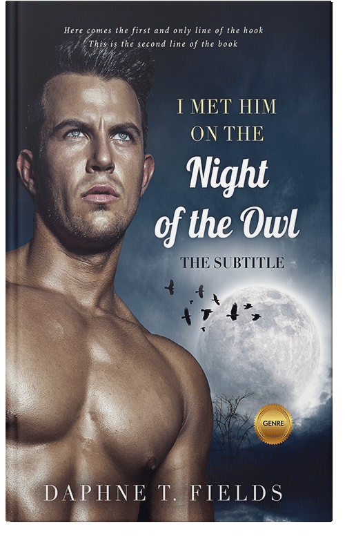 Front view of Premade Royal Romance Book Cover - Ebony Clay