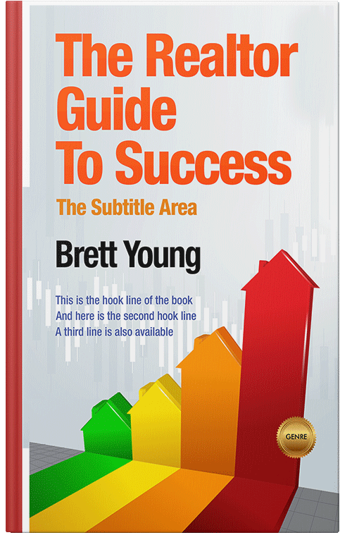 Front view of Premade Business Book Cover - Athens Gray