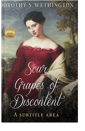 Pre Made Book Cover Woody Brown