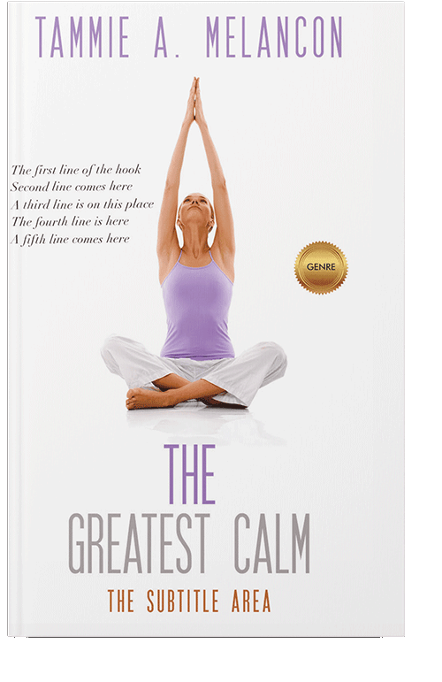 Front view of Wafer #1477 - Premade Health & Mind & Body Book Cover