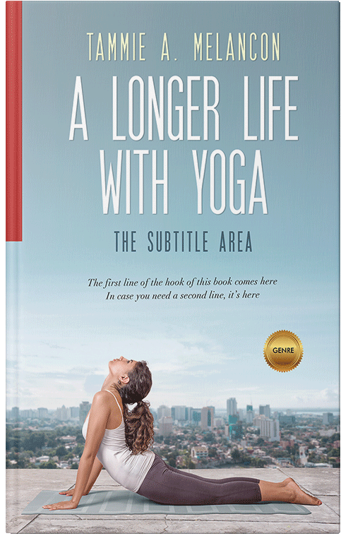 Front view of Premade Health & Mind & Body Book Cover - Heather