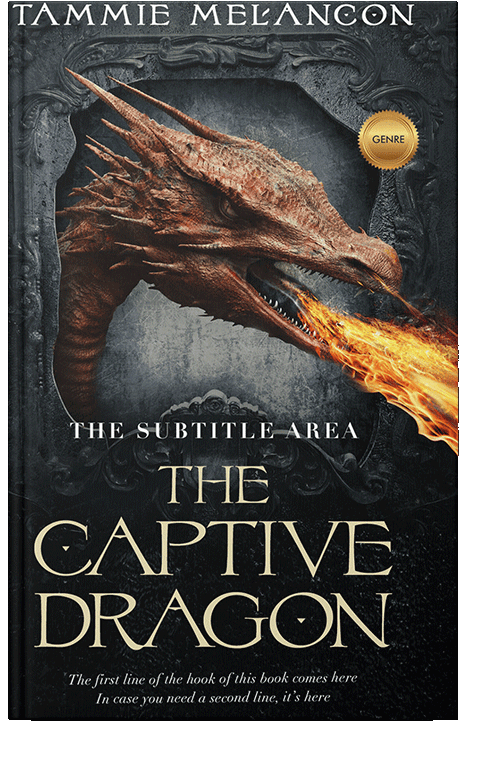 Front view of Woodsmoke #1484 - Premade Fantasy Book Cover