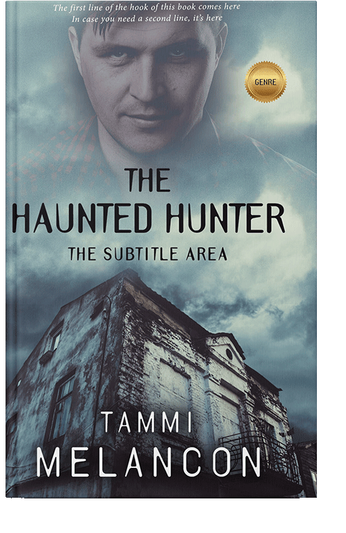 Front view of Slate Gray #1489 - Premade Mystery & Thriller & Suspense Book Cover