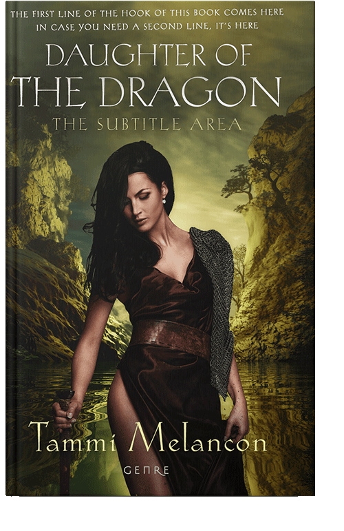 Front view of Mikado #1498 - Premade Fantasy Book Cover