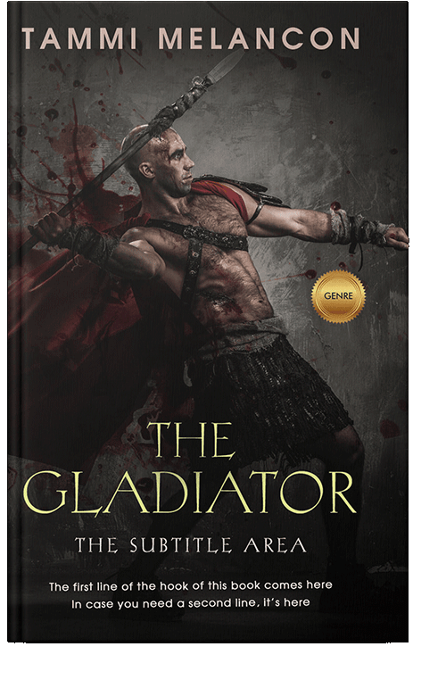 Front view of Zeus #1506 - Premade Historical Book Cover