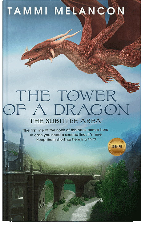 Front view of Heavy Metal #1508 - Premade Fantasy Book Cover