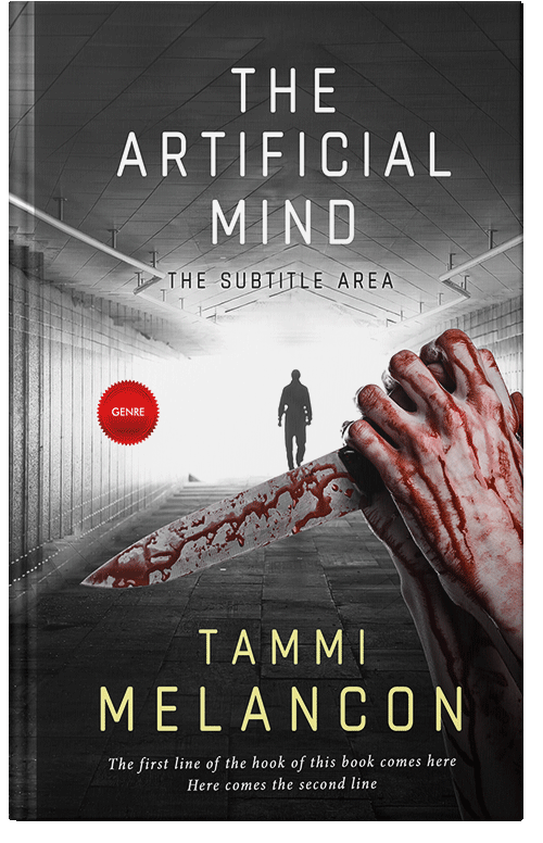 Front view of Cold Turkey #1516 - Premade Apocalyptica Book Cover