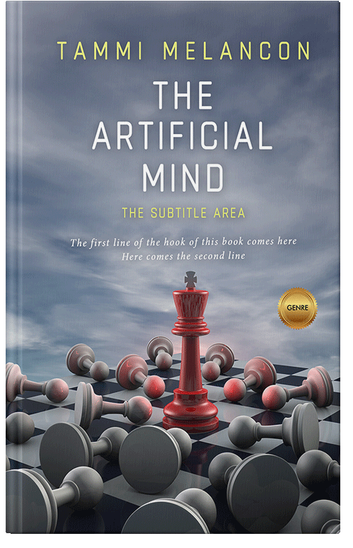 Front view of Raven #1520 - Premade Business Book Cover