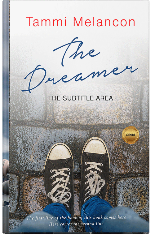 Front view of Premade Teen & Young Adult Book Cover - Cloud