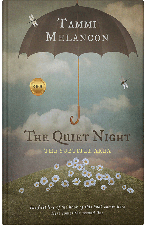 Front view of Bandicoot #1529 - Premade Fantasy Book Cover