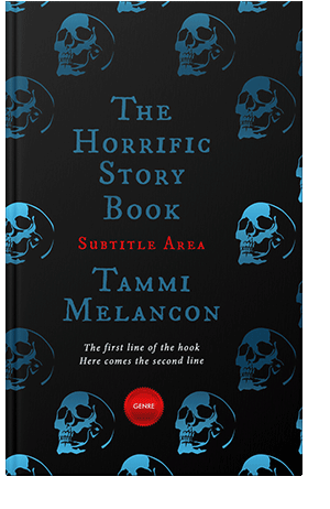 Pre Made Book Cover Aztec