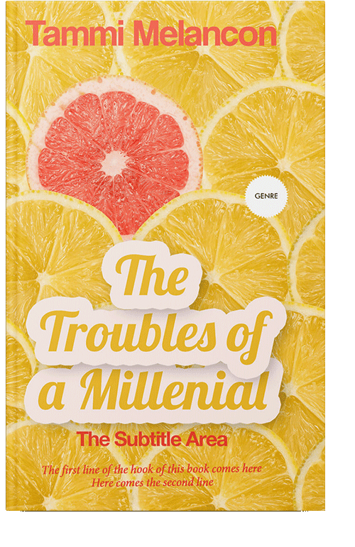 Front view of Saffron #1533 - Premade Self-Improvement & Self-Help Book Cover