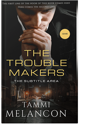 Pre Made Book Cover Night Rider