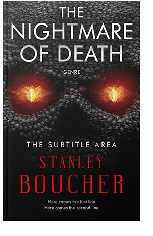 Pre Made Book Cover Cod Gray