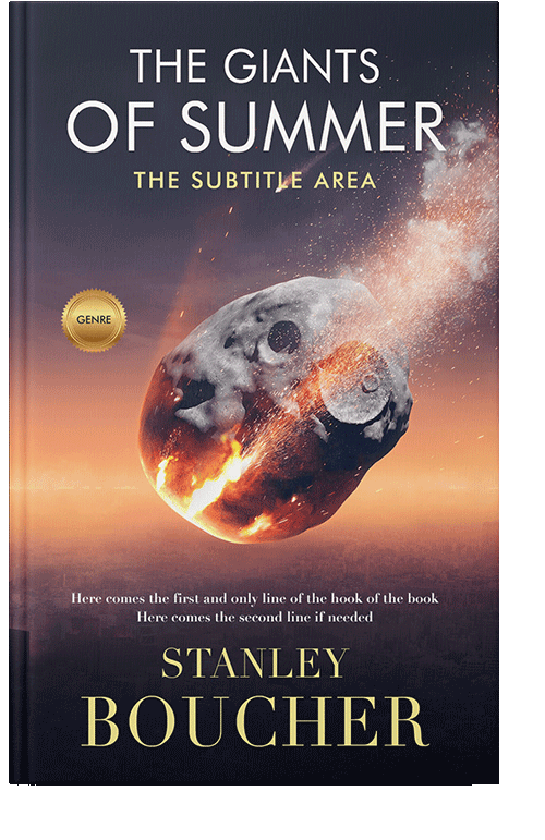 Front view of Tumbleweed #1547 - Premade Apocalyptica Book Cover