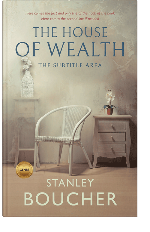 Front view of Hillary #1556 - Premade Self-Improvement & Self-Help Book Cover