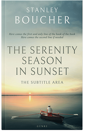 Pre Made Book Cover Foggy Gray