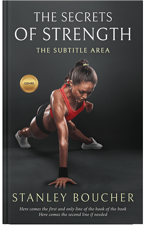 Front view of Outer Space #1582 - Premade Health & Dieting & Fitness Book Cover