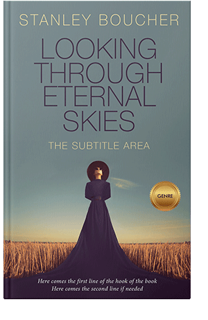 Pre Made Book Cover Sirocco