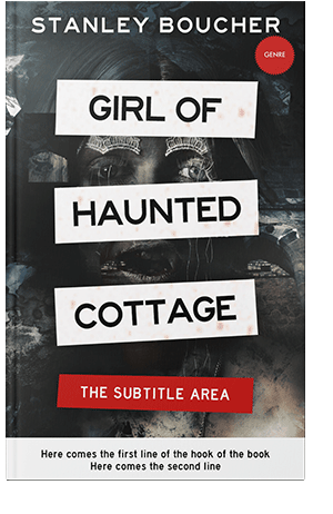 Pre Made Book Cover My Pink