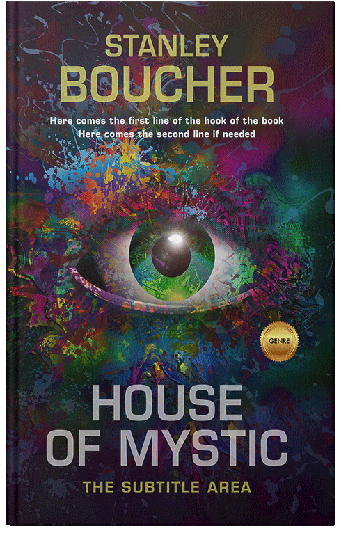 Front view of Premade Self-Improvement & Self-Help Book Cover - Bastille