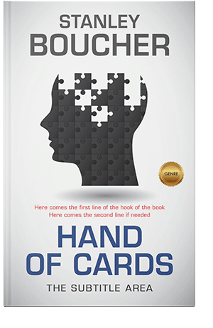 Pre Made Book Cover Black Haze