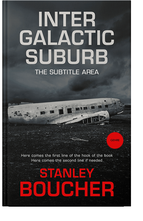 Front view of Shark #1613 - Premade Mystery & Thriller & Suspense Book Cover