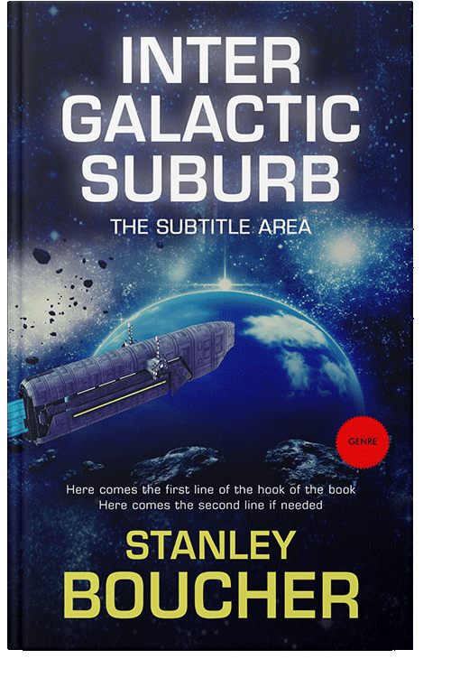 Front view of Haiti #1614 - Premade Science Fiction Book Cover