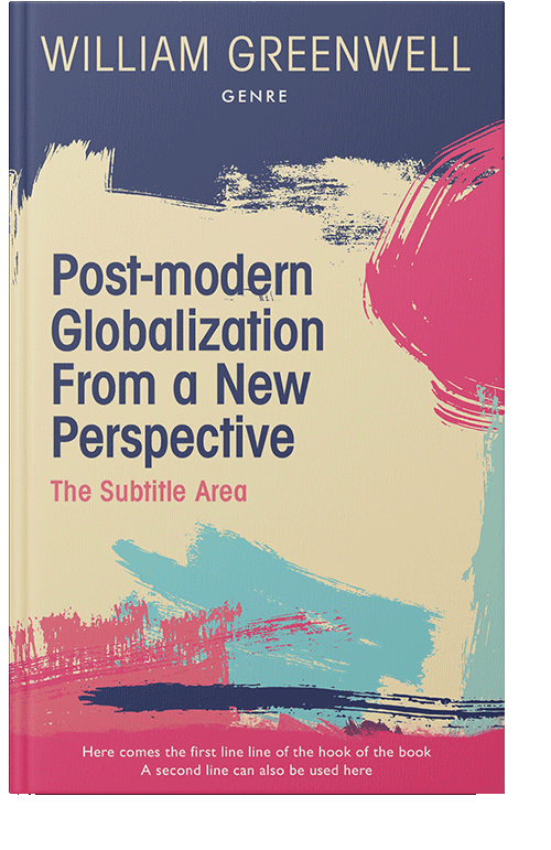 Front view of Beryl Green #1620 - Premade Abstract Book Cover