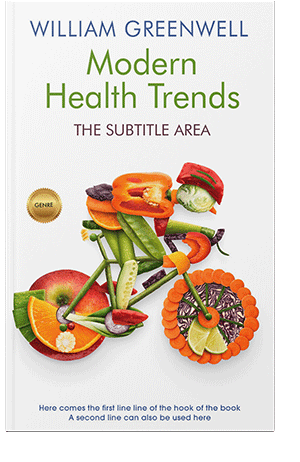 Pre Made Book Cover Luxor Gold