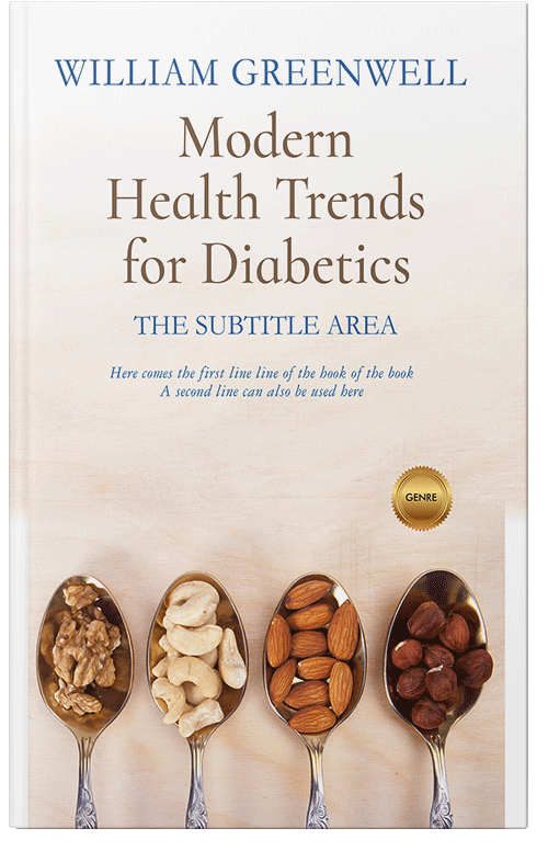 Front view of White Linen #1624 - Premade Health & Dieting & Fitness Book Cover