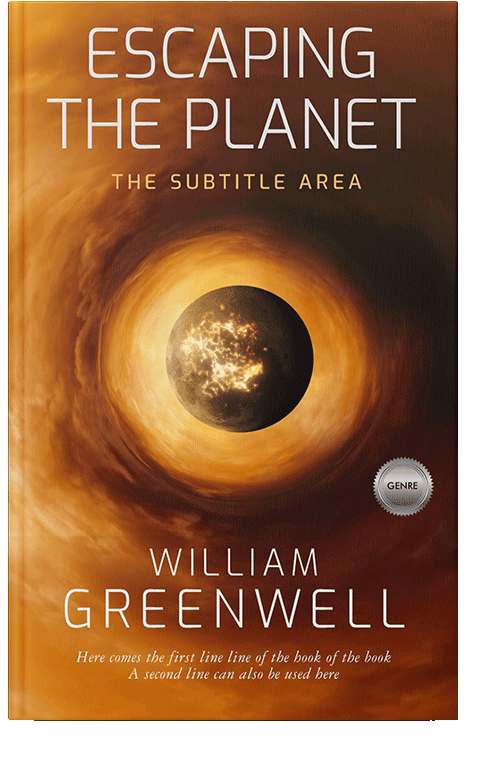 Front view of Korma #1625 - Premade Apocalyptica Book Cover | BookCoverZone