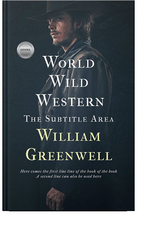 Front view of Mirage #1632 - Premade Historical Book Cover