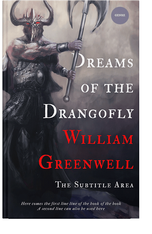 Front view of Thatch #1635 - Premade Fantasy Book Cover