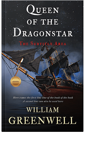 Pre Made Book Cover Woodsmoke