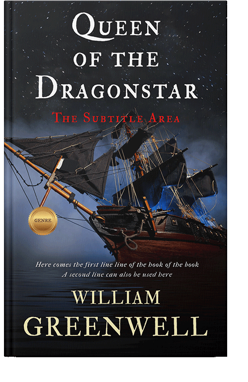 Front view of Woodsmoke #1637 - Premade Historical Book Cover