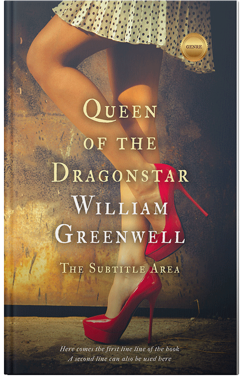 Front view of Masala #1640 - Premade Teen & Young Adult Book Cover