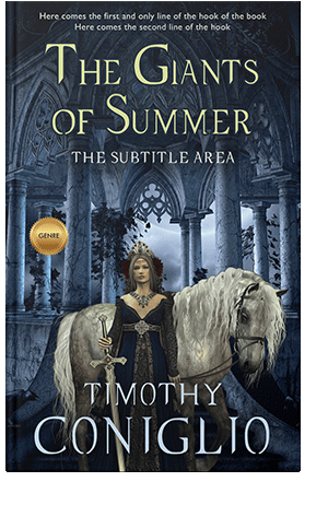 Pre Made Book Cover Mirage