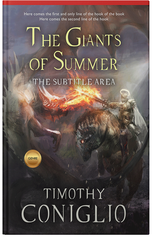 Front view of Masala #1649 - Premade Fantasy Book Cover