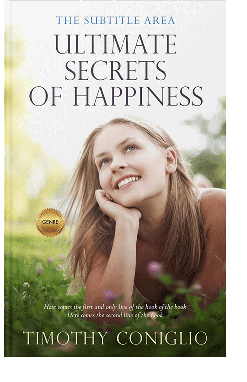 Front view of Akaroa #1657 - Premade Health & Mind & Body Book Cover