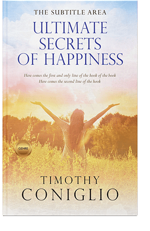 Pre Made Book Cover Dawn Pink