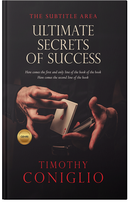 Front view of Thunder #1660 - Premade Mystery & Thriller & Suspense Book Cover