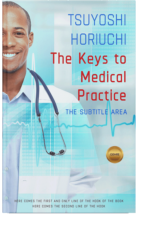 Front view of Powder Blue #1663 - Premade Health & Mind & Body Book Cover