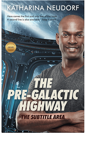 Pre Made Book Cover Limed Spruce