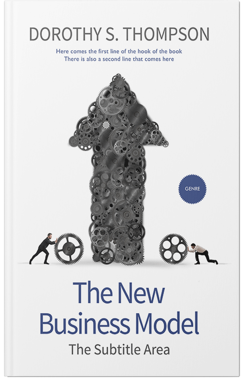 Front view of Abbey #1684 - Premade Self-Improvement & Self-Help Book Cover