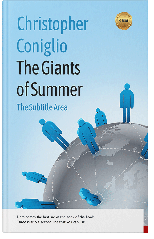 Front view of Spindle #1691 - Premade Business Book Cover