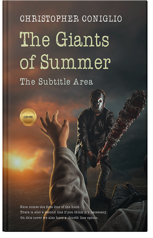 Front view of Premade Mystery & Thriller & Suspense Book Cover - Dune