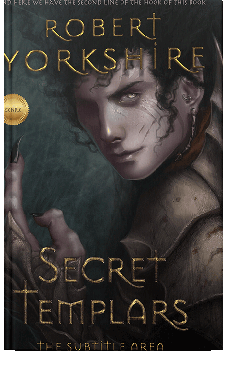 Front view of Log Cabin #1695 - Premade Fantasy Book Cover