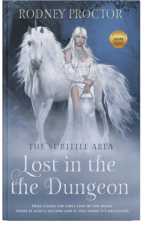 Front view of Bali Hai #1704 - Premade Fantasy Book Cover